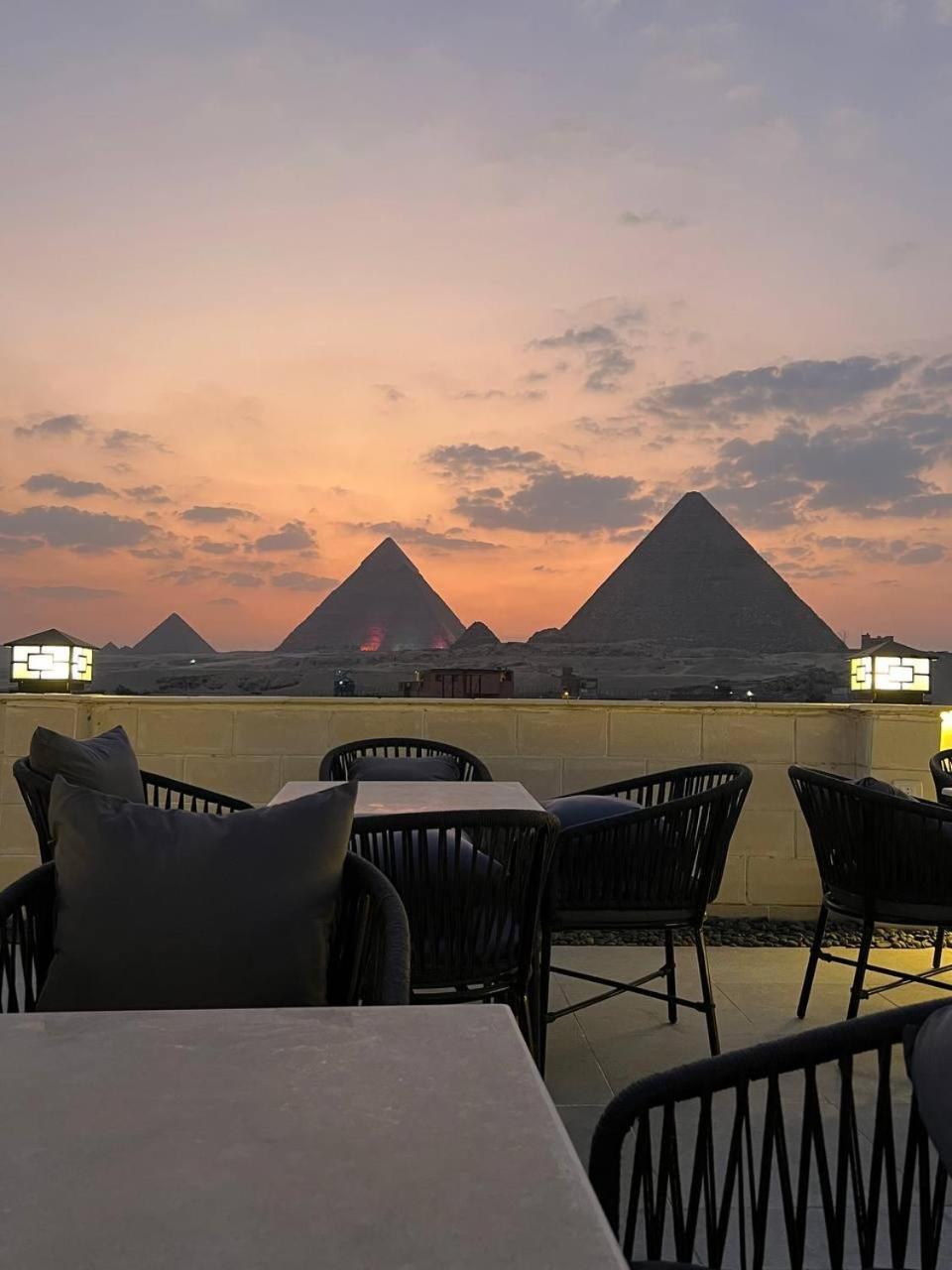 Maro Pyramids Hotel Kafrat al Jabal ภายนอก รูปภาพ