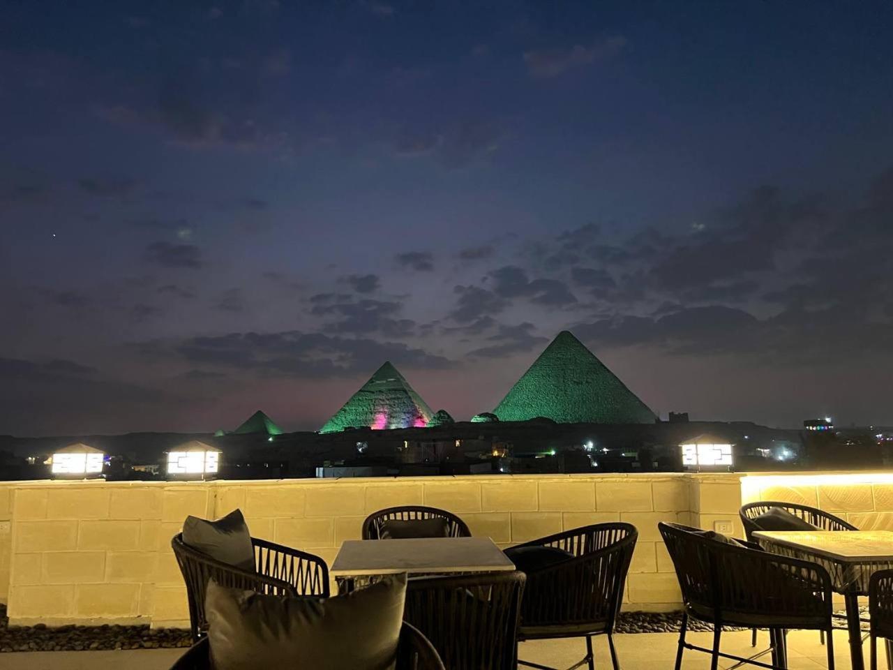 Maro Pyramids Hotel Kafrat al Jabal ภายนอก รูปภาพ